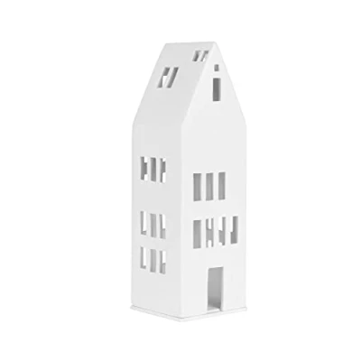 Afbeelding van Räder Living groot lichthuis porselein 9x10x30 cm design