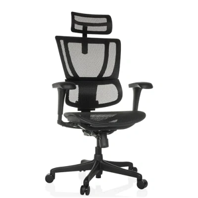 Afbeelding van ERGOHUMAN SLIM ECO M GEN2 net Luxe directiestoel Zwart