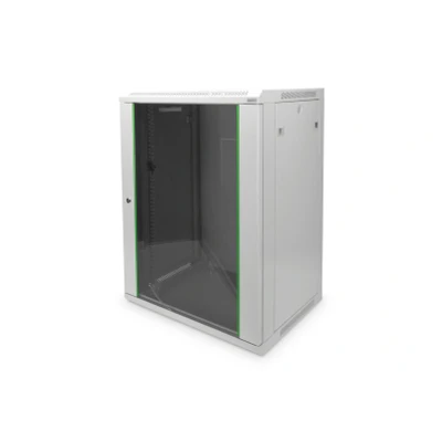 Afbeelding van Digitus DN 19 16 U EC 19inch wandkast (b x h d) 600 816 450 mm HE Grijs wit (RAL 7035)