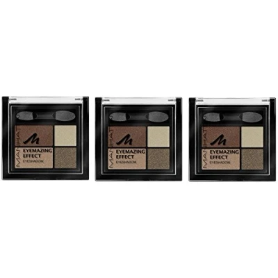Afbeelding van Manhattan Eyemazing Effect Brownie Break 95R Make uppalet van vier glinsterende oogschaduwkleuren voor smokey eyes
