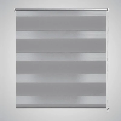 Afbeelding van Duo rolgordijn 120 x 230 cm grijs