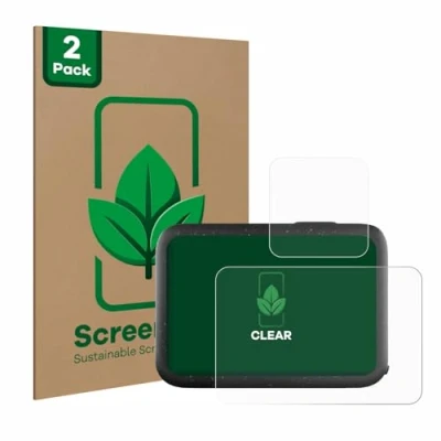 Afbeelding van ScreenLeaf Screenprotector voor GoPro Hero 12 Black Duurzame schermbescherming Folie Beschermfolie transparant (2 Stuks)