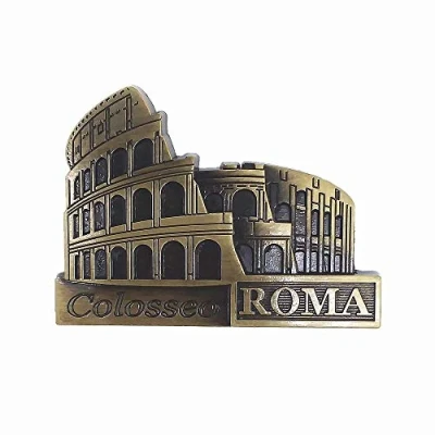 Afbeelding van Rome Colosseum Italië Metalen 3D Koelkast Magneet, Huis &amp; Keuken Decoratie Magnetische Sticker Roma Magneet Reizen Souvenir Gift Collection