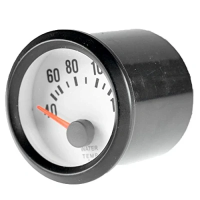 Afbeelding van Mintice 2&quot; 52mm Watertemperatuurmeter Auto Blauw LED Licht Elektrische Water Temp Meter Gauge Bellen Wijzer Indicator Universeel