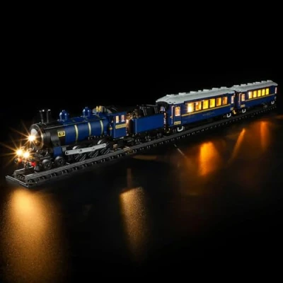 Afbeelding van YEABRICKS Led licht voor Lego 21344 Ideeën Het Orient Express Train bouwstenen model (Lego Set NIET inbegrepen)