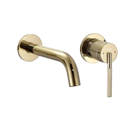 Afbeelding van Rea Argon Js 622704G Inbouw Wastafelkraan Goud 11X22,5X11Cm