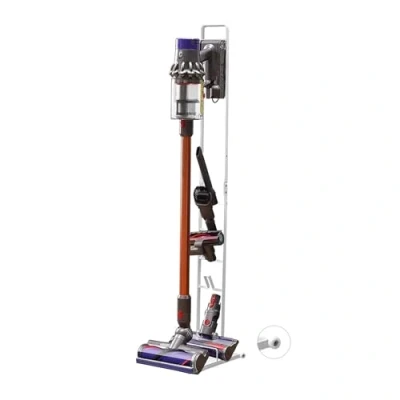 Afbeelding van Stofzuigerhouder Compatibel met Dyson V15 V12 V11 V10 V8 V7 V6 DC45/ DC35/ DC58/ DC59/ DC62/ DC74 Vloeropslagorganisator Zonder Boren Wielen in de Muur.