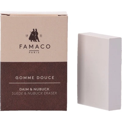 Afbeelding van Famaco Gom douce zachte blokje voor het reinigen en oplooien van Suede