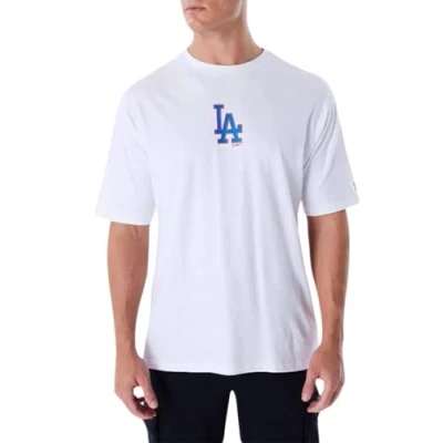 Afbeelding van New Era MLB LOS Angeles Dodgers World Series Oversize TEE Fanartikel, Heren, Maat: Small, White/navy