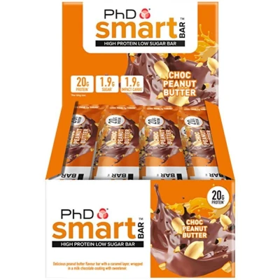 Afbeelding van PhD Smart Bar 12repen Choco Peanut Butter