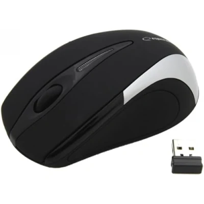 Afbeelding van Esperanza Draadloze Optische 3D Muis 2.4Ghz Antares Zilver