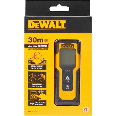 Afbeelding van Afstandsmeter Digitaal Dewalt 30mtr DWHT77100 XJ
