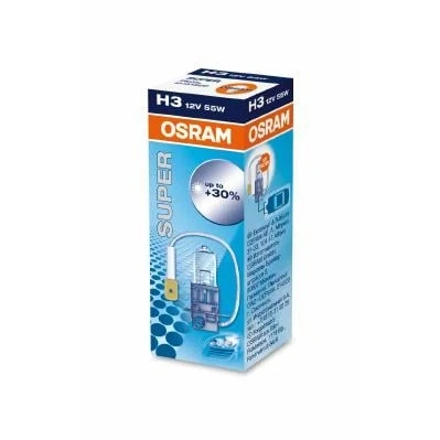 Afbeelding van Osram H3 Halogeenlamp 12V 55W Super PK22s