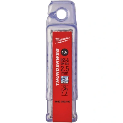 Afbeelding van Metaalboor Hss G Thunderweb 2,5 X 57 Mm (10 Stuks)