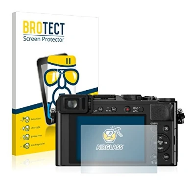 Afbeelding van BROTECT Glas Screen Protector voor Panasonic Lumix DMC LX100 Schermbeschermer [9H Hardheid, Beschermglas Folie niet Gehard Glas]
