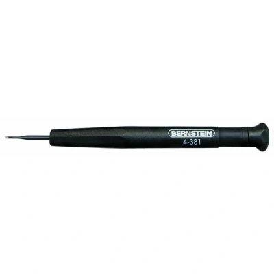 Afbeelding van Bernstein Tools for Electronics 4 380 10 Horlogemaker schroevendraaier Kopbreedte: 1 mm