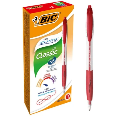 Afbeelding van BIC Balpen Atlantis Classic rood