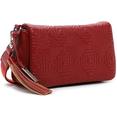 Afbeelding van Tamaris Schoudertas Merle Crossbody Bag With Flap Red Donkerrood