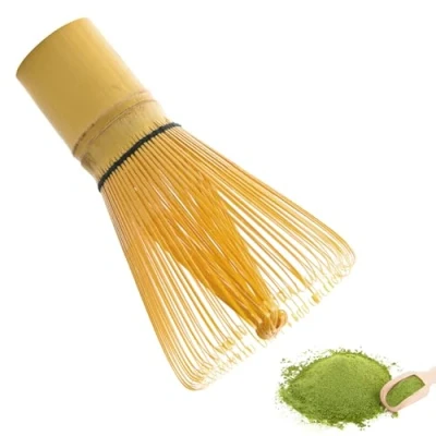Afbeelding van Bamboe Garde Matcha Traditionele Starter Set Handgemaakte Making Tool Japanse Thee Accessoires Scoop Ceremonie 100 Vorken