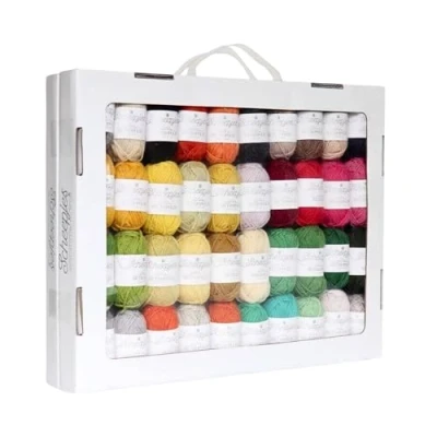 Afbeelding van Scheepjes Metropolis Colour Pack 80 kleuren x 10 gram (mini bolletjes)