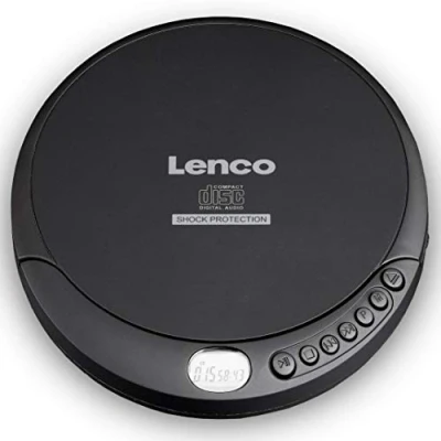 Afbeelding van Lenco CD 200 Portable speler met anti shock Zwart Black