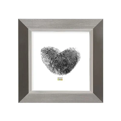 Afbeelding van Deknudt Frames fotolijst S41ND1 zilver met zilverbies 15x15 cm