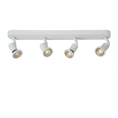 Afbeelding van Lucide JASTER LED Plafondspot GU10 4x5W Wit