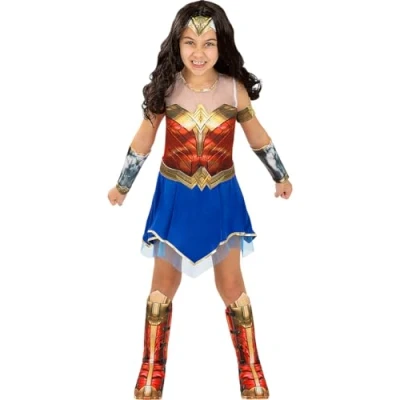 Afbeelding van FUNIDELIA Wonder Woman 1984 kostuum 10 12 jaar (146 158 cm)