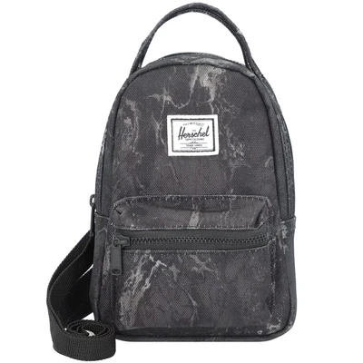 Afbeelding van Herschel Schoudertas Nova Crossbody Black Marble Zwart Grijs