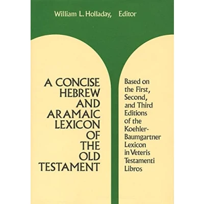 Afbeelding van A Concise Hebrew and Aramaic Lexicon of the Old Testament