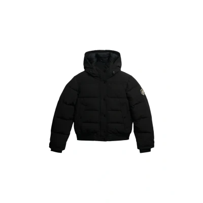 Afbeelding van Superdry Everest Bomber Winterjas, Dames, Maat: 38, Black