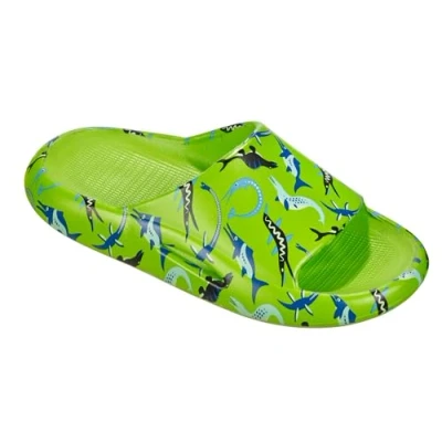 Afbeelding van BECO OCEAN DINOS badslippers voor kinderen groen maat 26 27