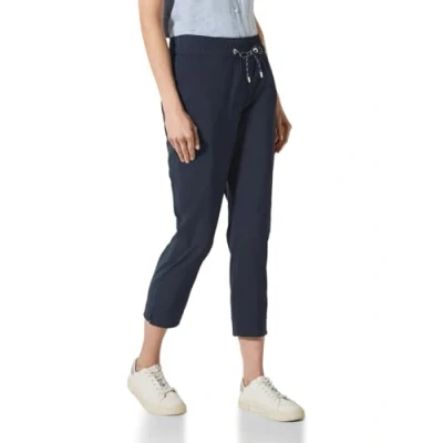 Afbeelding van Cecil Casual FIT Broek, Dames, Maat: XLx26, Blau