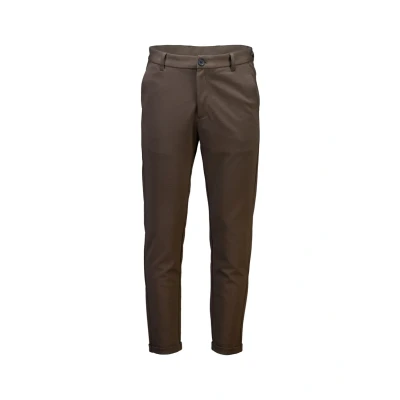 Afbeelding van Lindbergh Superflex Cropped Chino, Heren, Maat: Small, Dk army