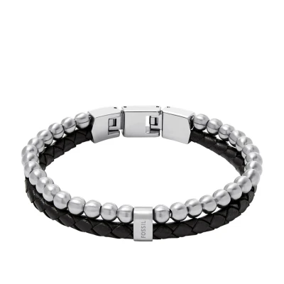 Afbeelding van Fossil Heren Armband Zilver