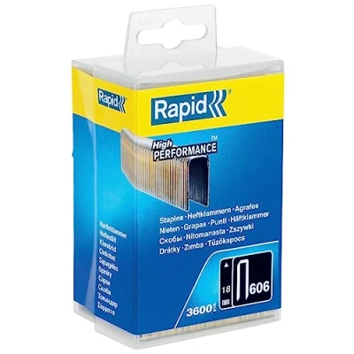 Afbeelding van Rapid Nr. 606 smalrugnieten 18 mm, 3.600 stuks 40303094