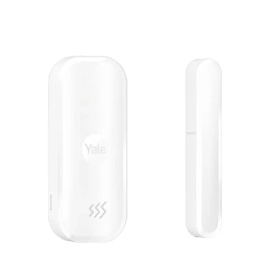 Afbeelding van Yale Pre Inbraaksensor AL SDC 1A W Wit Detectie Ramen en Deuren Open/Dicht/Trillingen Realtime Alarmmeldingen Horizon+ Technologie 1km Bereik Compatibel met Slim Alarmsysteem