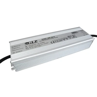 Afbeelding van 24 V DC 200 W voeding primair / direct dimbaar MM meubelinbouw transformator driver GLP GTMC D (200 w)