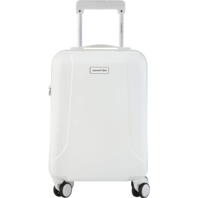 Afbeelding van CarryOn Skyhopper Handbagage Koffer 55cm TSA slot Okoban Registratie Wit