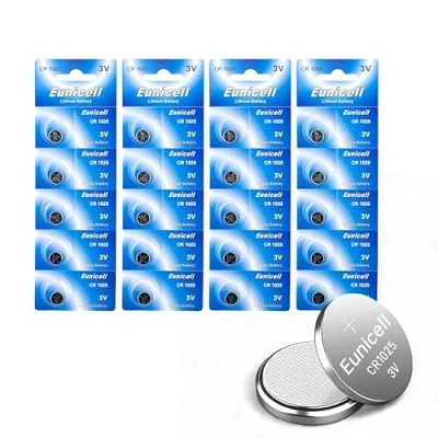 Afbeelding van Eunicell Cr1025 5033Lc Knoopcelbatterijen, 3 Volt, 20 Stuks