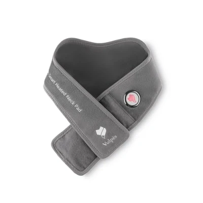 Afbeelding van Vulpés NeckPad Pro Draadloos infrarood verwarmbaar nekkussen voor nekpijn, spierspanning en stijfheid Smartphone besturing Geavanceerde grafeen warmtetechnologie (L (83 cm))