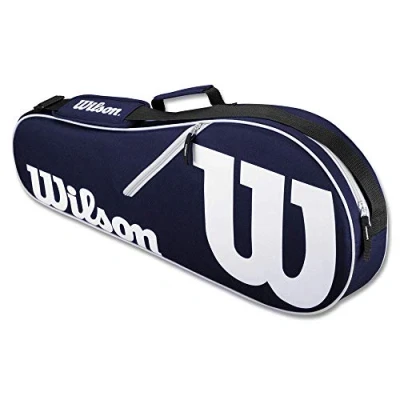 Afbeelding van Wilson Advantage II Tennistas Navy/Wit, marine/Wit, 2 Racket Bag, Tas