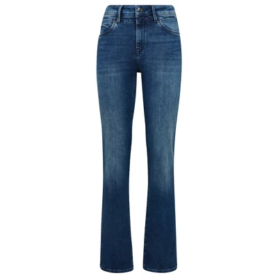 Afbeelding van Mavi Lindy Jeans (2 stuks) dames, Indigo Sateen Str, 34W x 36L