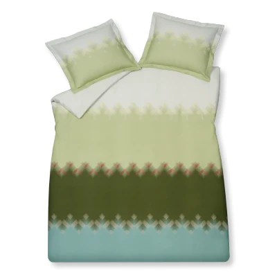 Afbeelding van Vandyck Happy Sleep Dekbedovertrekset Smoke Green 2 persoons (200x200/220 + Slopen)
