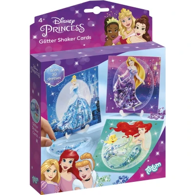 Afbeelding van Totum Princess Glitter Shaker Kaarten Maken
