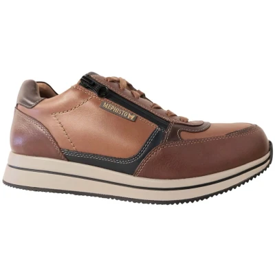Afbeelding van Mephisto Sneaker Gilford Hazelnut