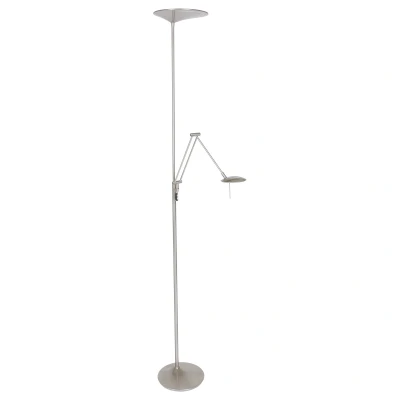 Afbeelding van Steinhauer Zodiac Staande lamp Staal