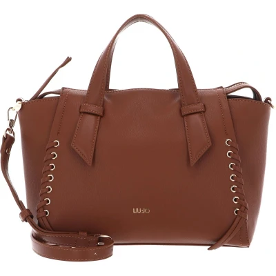 Afbeelding van LIU JO Handtas Schoudertas Onawa Boston Bag Deer Lichtbruin