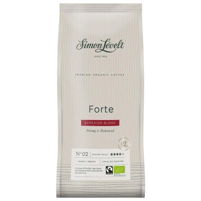 Afbeelding van Simon Levelt Forte Superior Blend Gemalen Koffie Bio 1000g