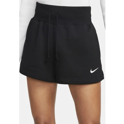 Afbeelding van Nike Sportswear Phoenix Fleece PANT Trainingsbroek, Dames, Maat: XL Short, Black/(sail)